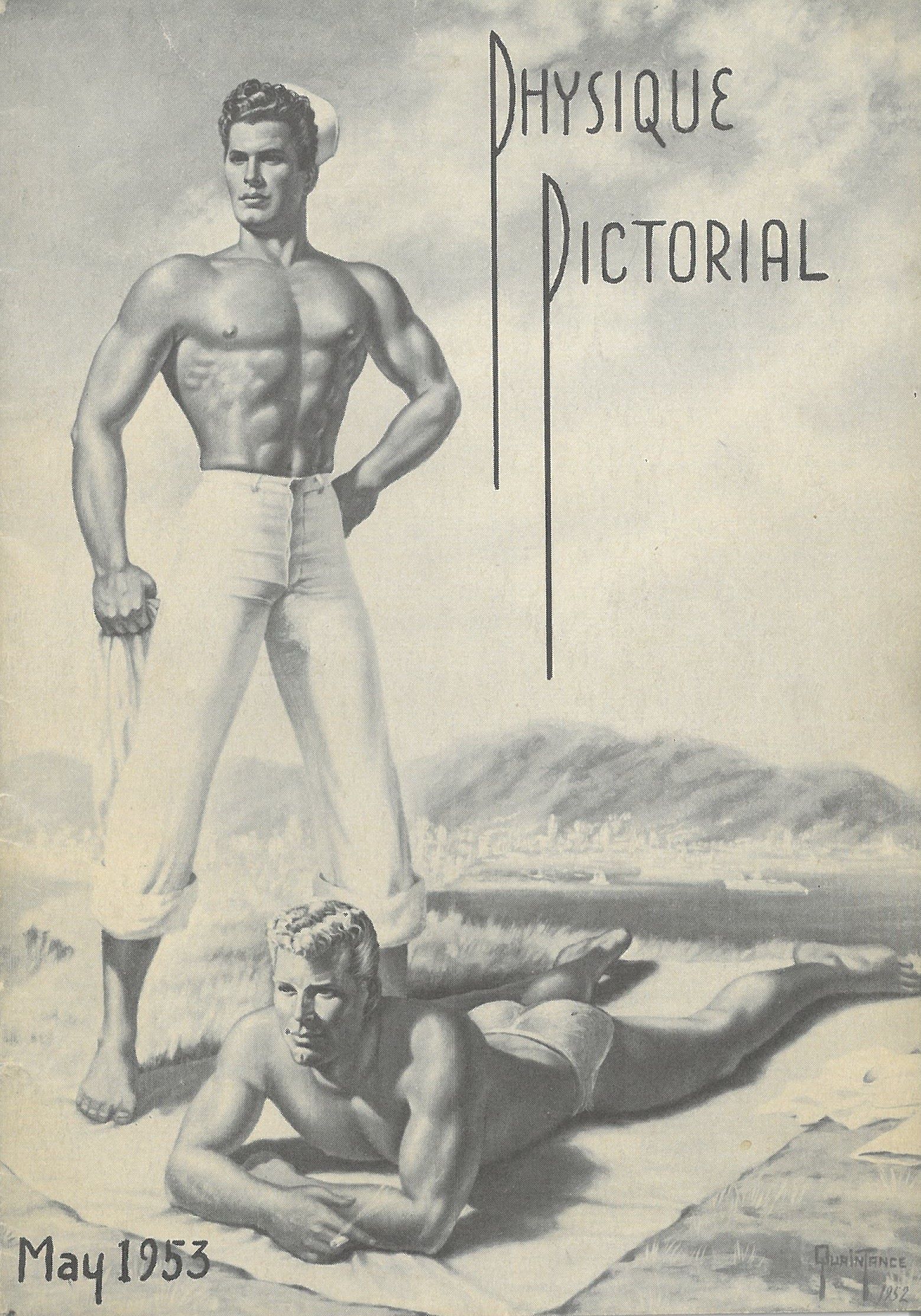 Physique Pictorial V.3 N.2 May1953, Issue 8 Very Rare